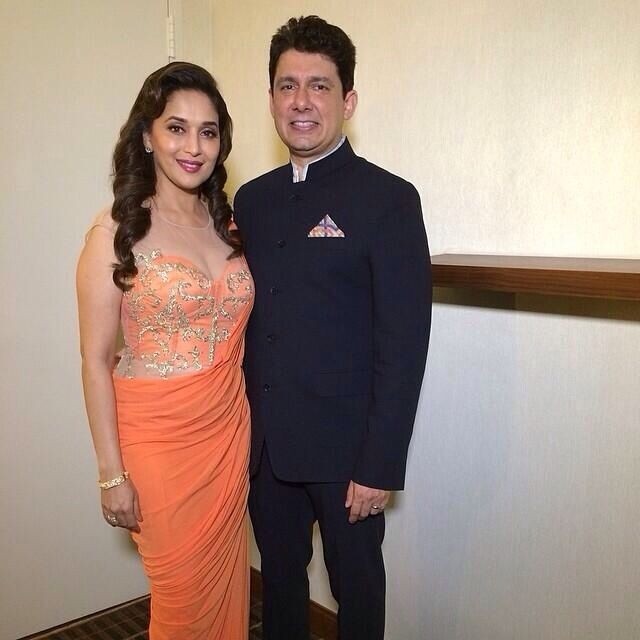You are currently viewing Madhuri Dixit and Shriram Madhav Nene for IIFA Awards