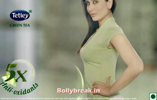 Kareena Kapoor for tetley Green Tea