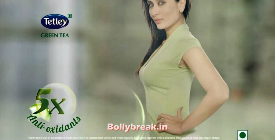 Kareena Kapoor for tetley Green Tea