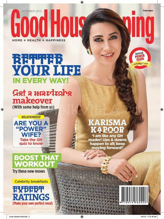 Karishma Kapoor for Good Housekeeping Magazine