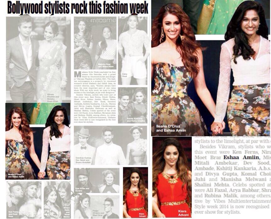 Bombay times Madame Style Week with Kiara Advani and showstopper Ileana D'cruz