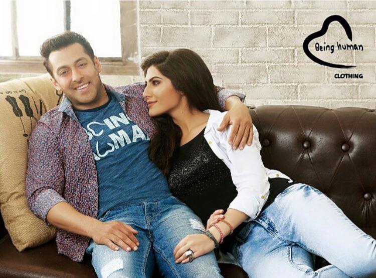 Being human campaign5'ss15 styled by eshaa amiin styling — with Salman Khan, Eshaa Amiin and Being Human.