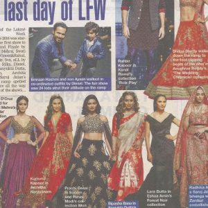 Read more about the article Bombay Times| Eshaa Amiin Label| Lara Dutta