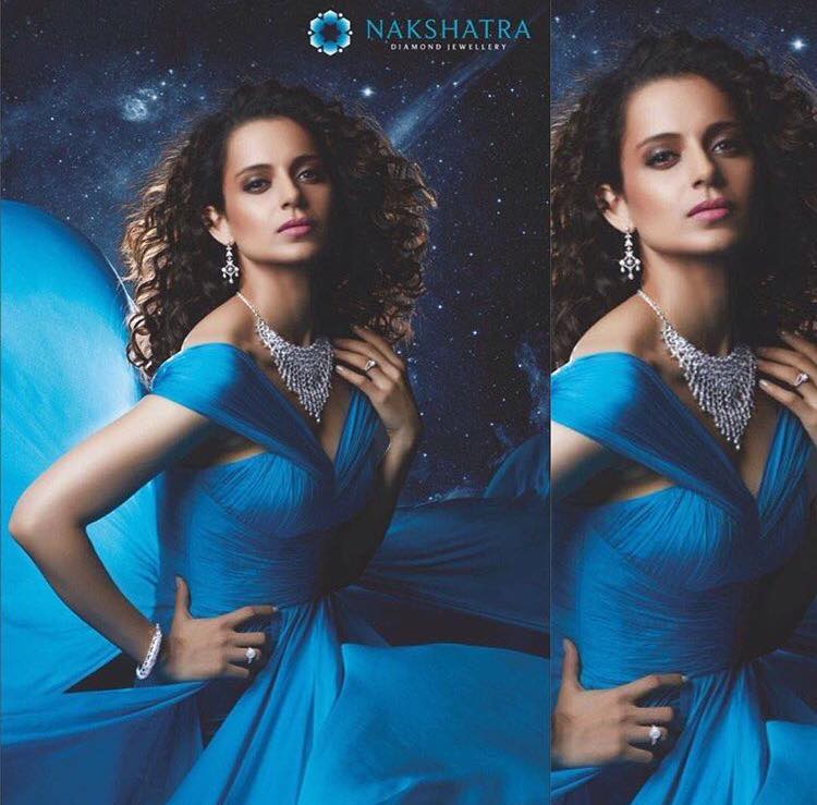 You are currently viewing Kangana Ranaut for Nakshatra Diamonds