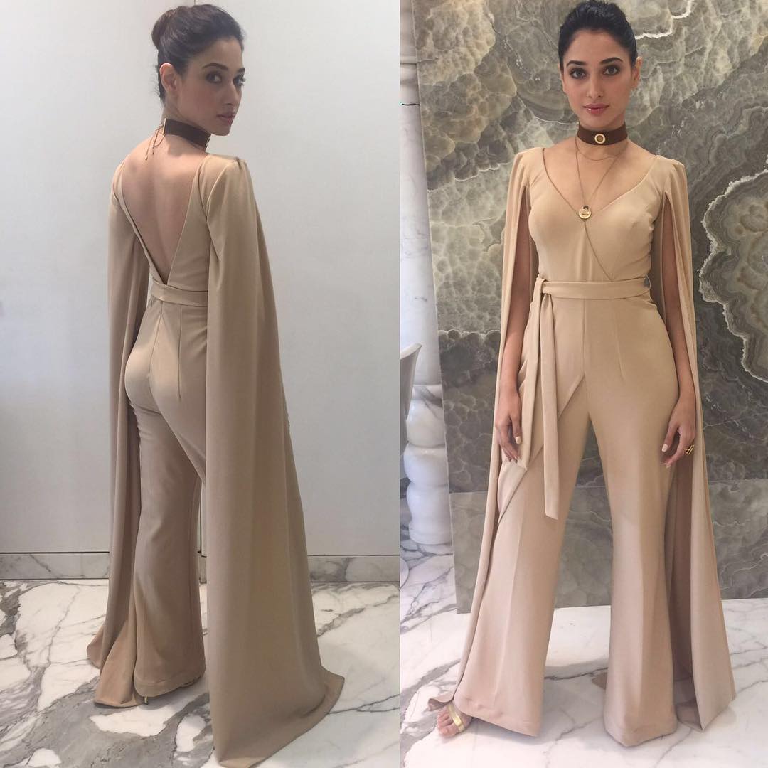 Tamannah Bhatia in Rozina Vishram jumpsuit