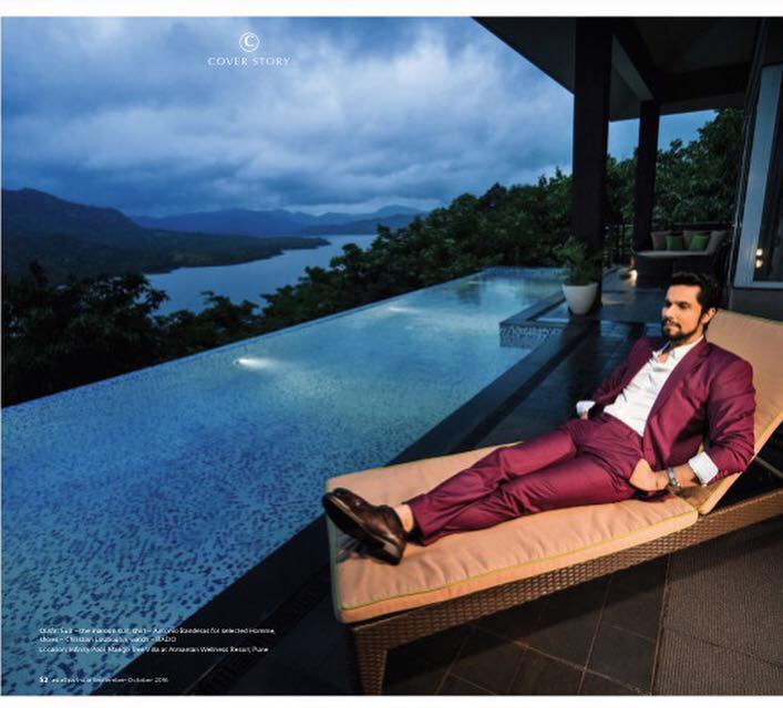 Asia Spa Magazine cover with Randeep Hooda