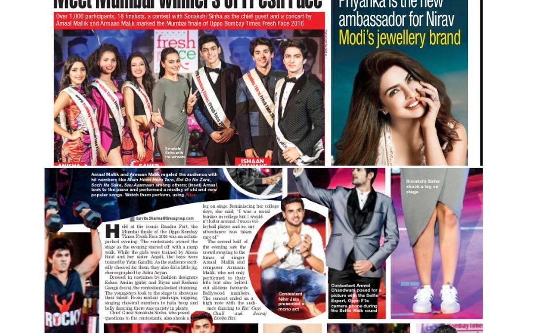 Bombay Times| Times Fresh Face