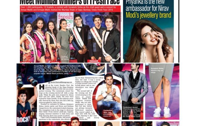 Bombay Times| Times Fresh Face