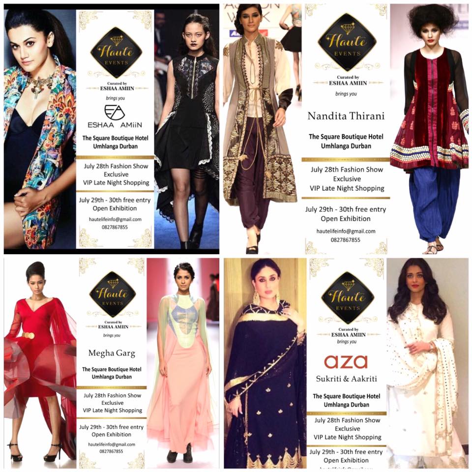 Haute Fashion Exhibition, South Africa| Eshaa Amiin Curation 