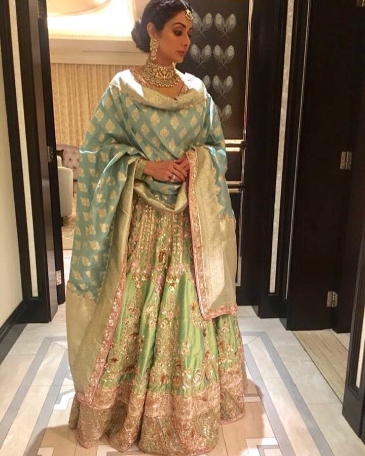 You are currently viewing Sridevi Kapoor at Marwah wedding