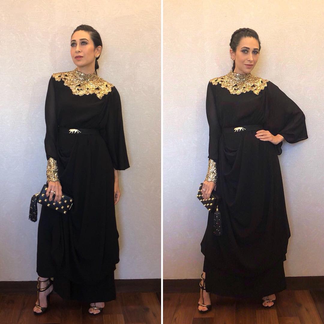 You are currently viewing Karishma Kapoor in Sabyasachi dress
