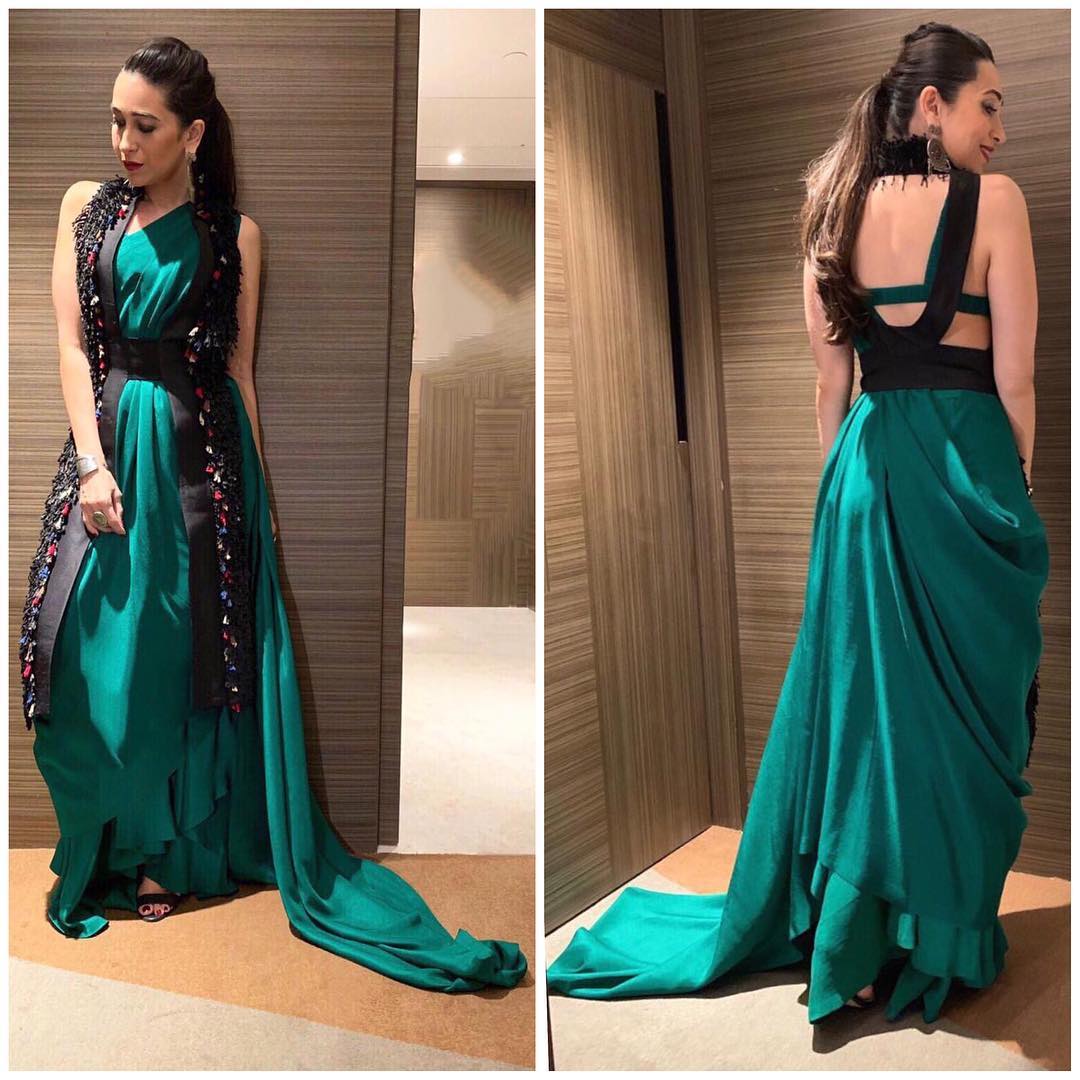 You are currently viewing Karishma Kapoor in Anamika Khanna