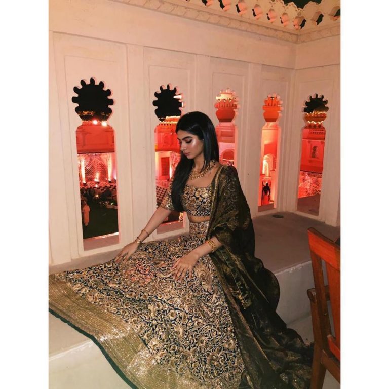 Khushi Kapoor in Manish Malhotra