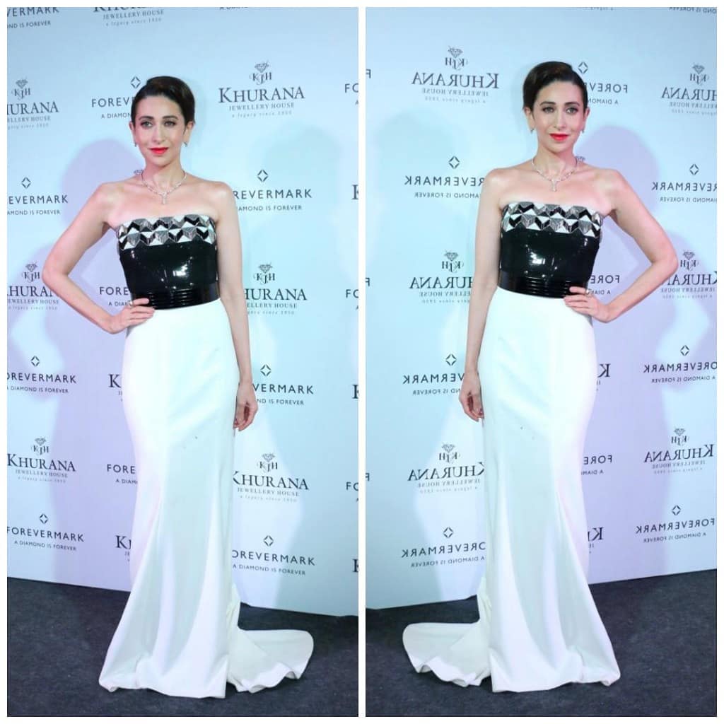 You are currently viewing Karishma Kapoor in Amit Aggarwal dress