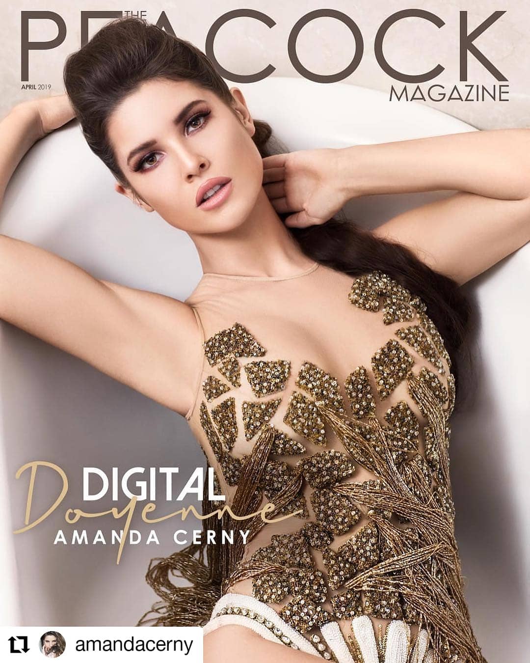 You are currently viewing Peacock Magazine| Amanda Cerny