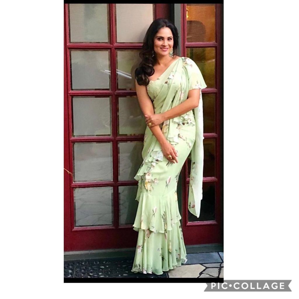 Lara Dutta Bhupati in Mahima Mahajan Saree