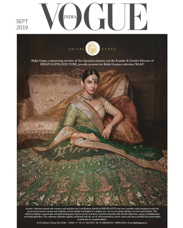 Rakul Preet Kaur for Vogue
