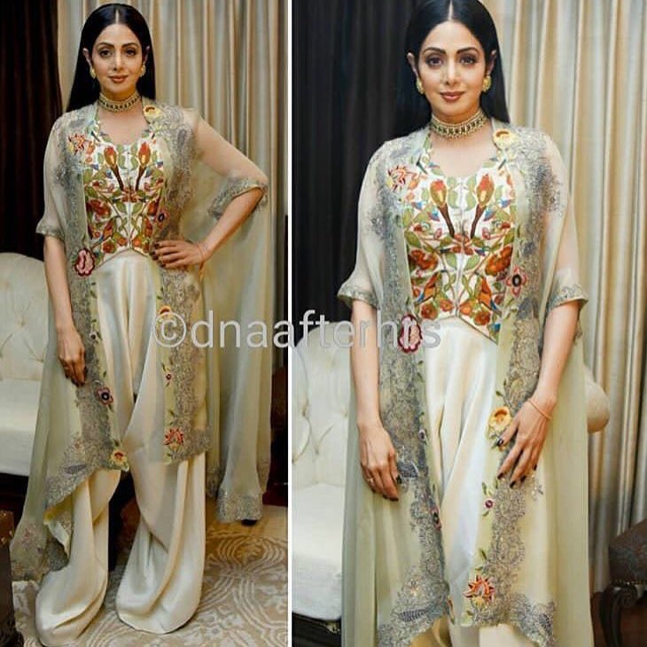 Read more about the article Sridevi Kapoor in Anamika Khanna