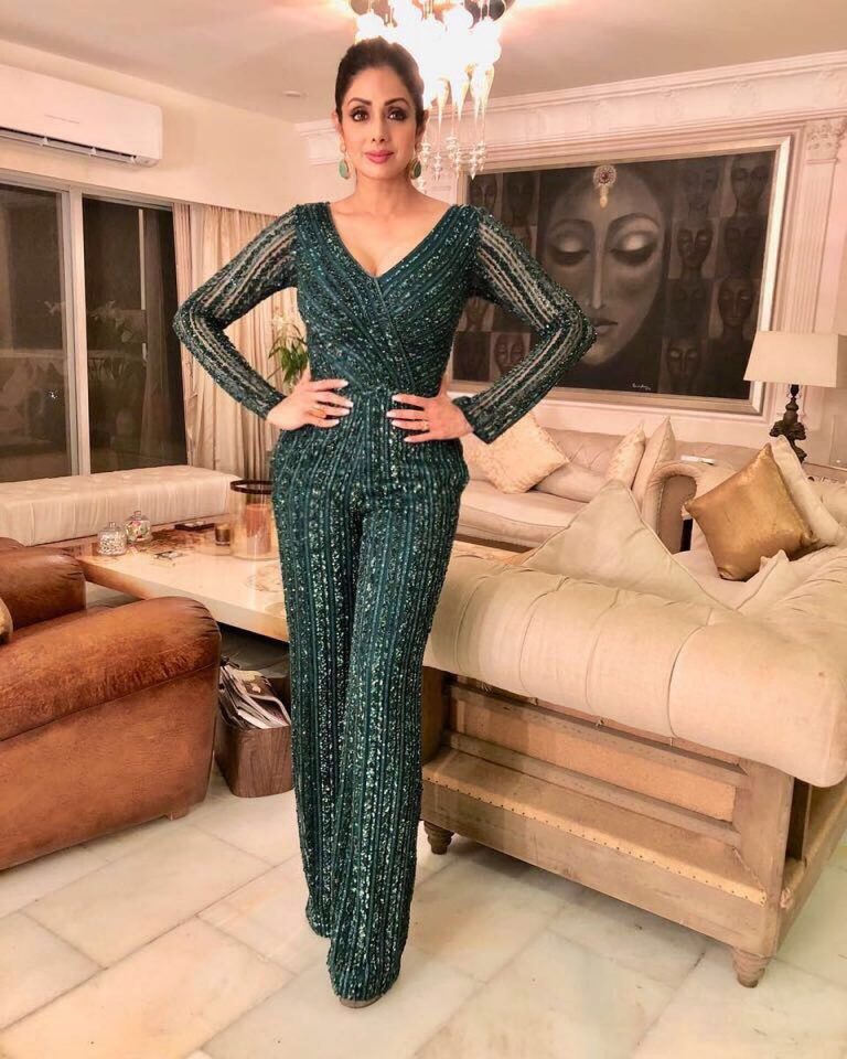 Sridevi Kapoor in a Dolly J Studio jumpsuit