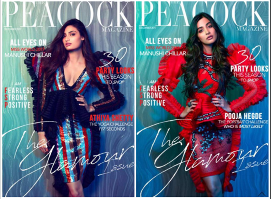 You are currently viewing Peacock Magazine|Athiya Shetty|Janhvi Kapoor|Eshaa Amiin