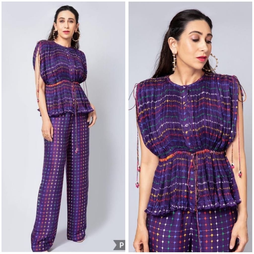 You are currently viewing Karishma Kapoor in Saaksha and Kinni styled by Eshaa Amiin