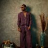 Purple Border Bomber