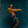 Orange print shirt with braids - Image 3