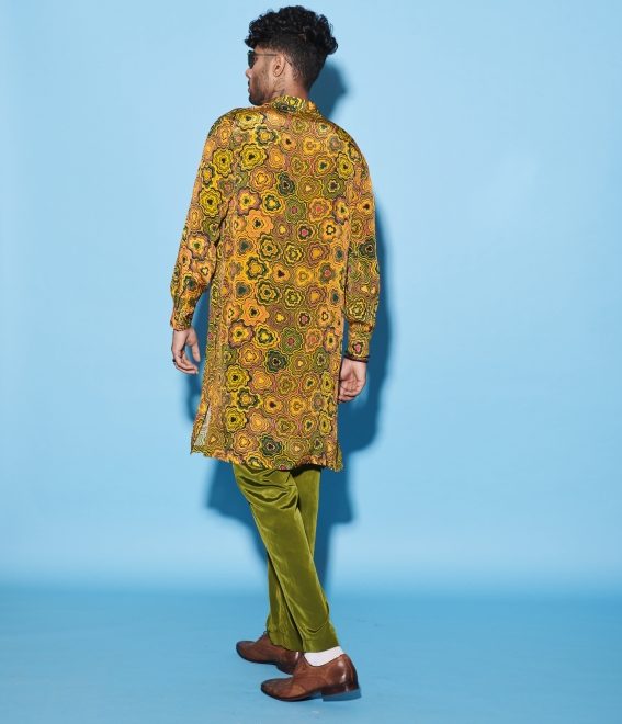 Yellow Men’s Kurta