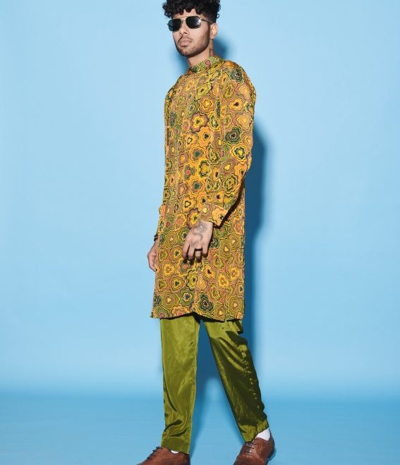 Yellow Men’s Kurta