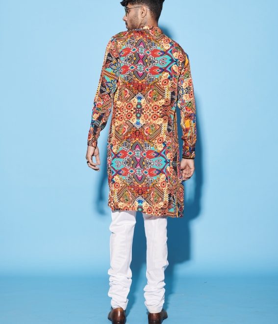 Collage Men’s Kurta