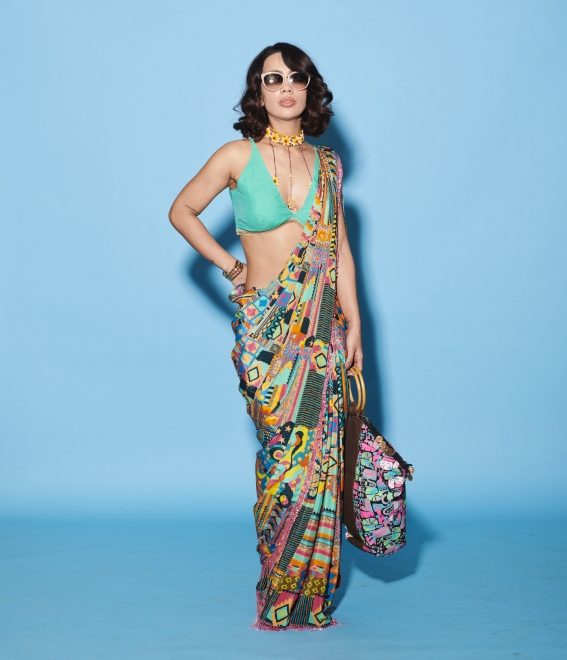 Aztec Saree