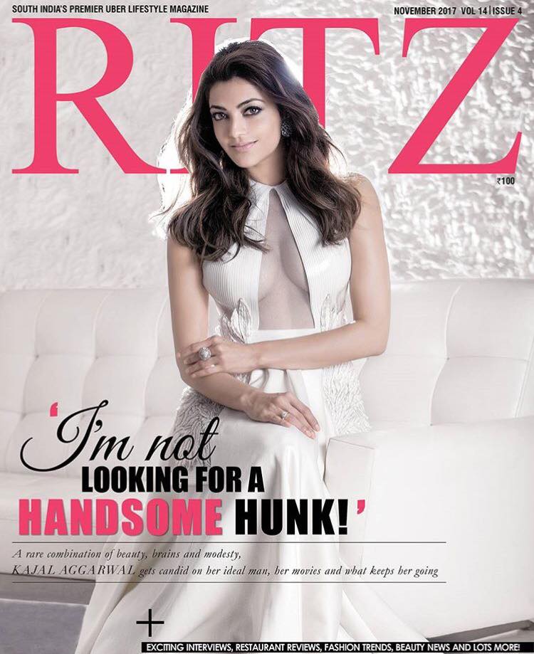 You are currently viewing Ritz Magazine| Kajal Aggarwal