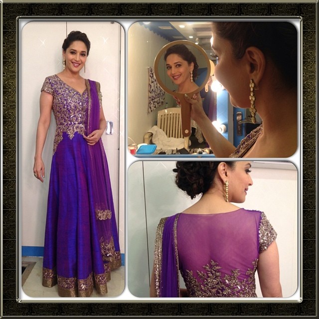 You are currently viewing Madhuri Dixit Nene in Manish Malhotra