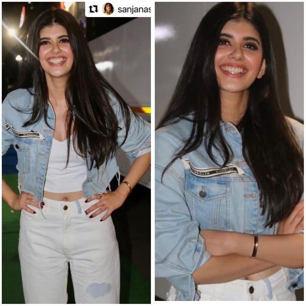 You are currently viewing Sanjana Sanghi in Freaks India and Simbolik styled by Eshaa Amiin