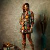 Big Tile High Waisted Printed Short