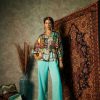 Big Tile Oversized Flare Shirt