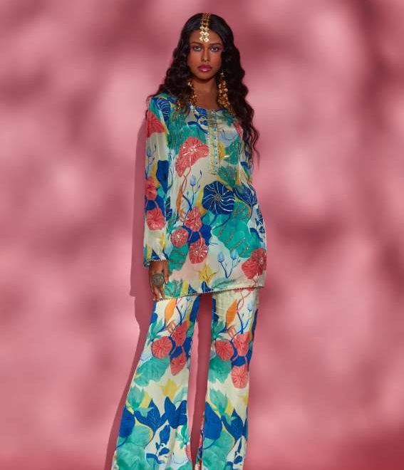 Floral Flare palazzo