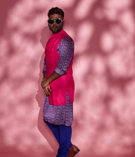 Pink bundi