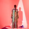 Stripe Trench Coat - Image 2